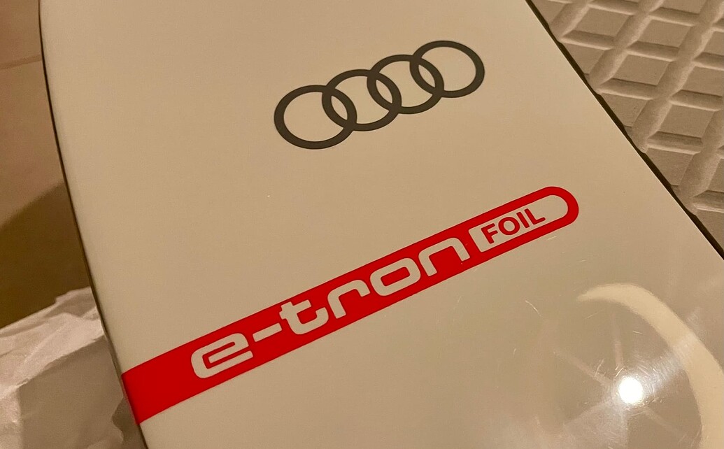 Audi eFoil etron Foil with fully shielded propeller Aerofoils Audi