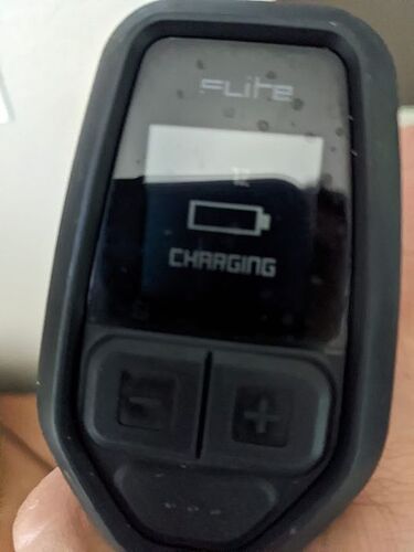 Fliteboard hand controller charging not 100 percent